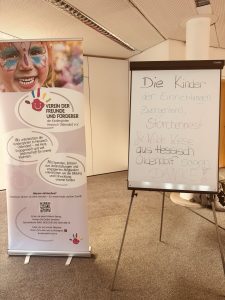 RollUp und Plakat des Fördervereins